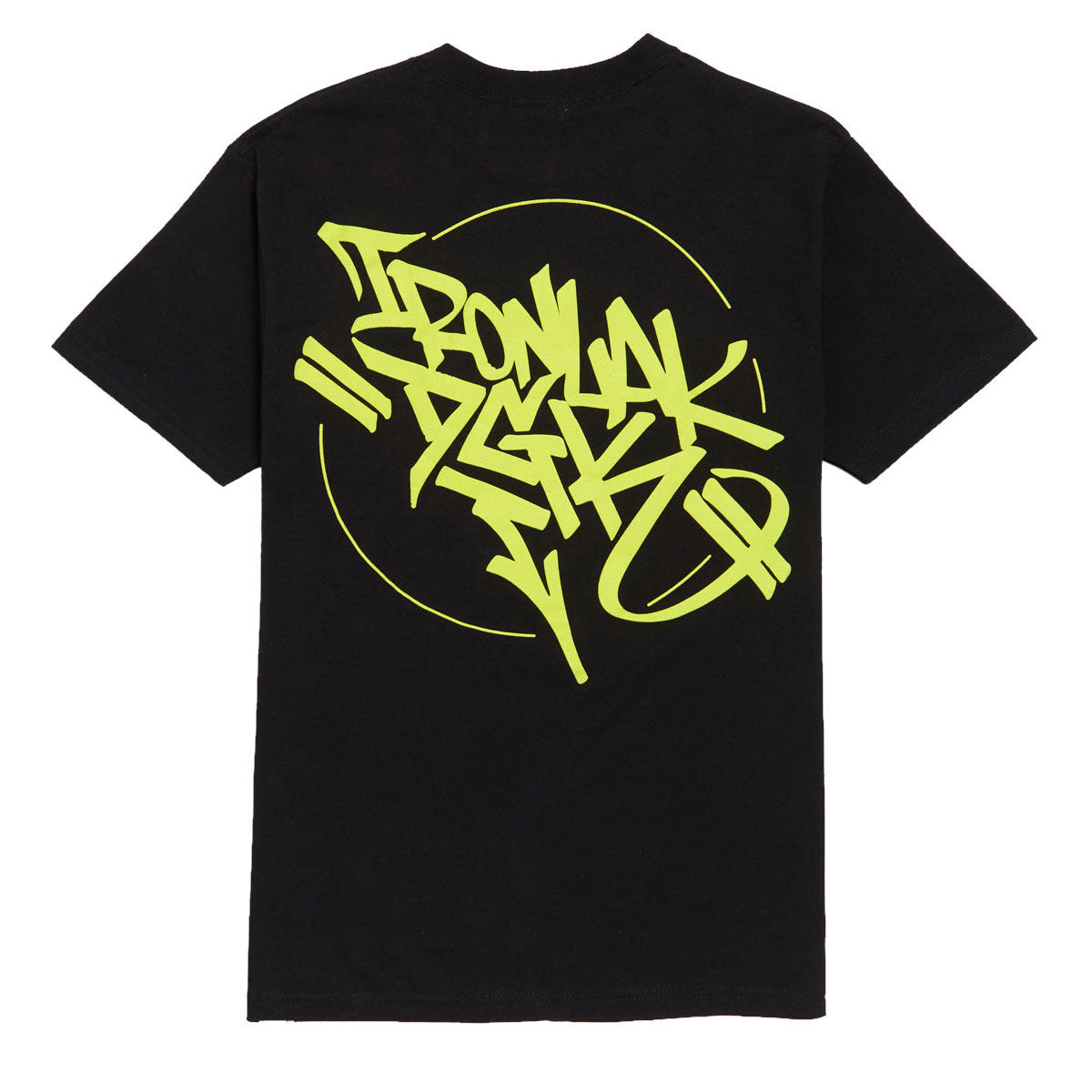 DGK x Ironlak Hands Off Puff Ink T-Shirt - Black image 2
