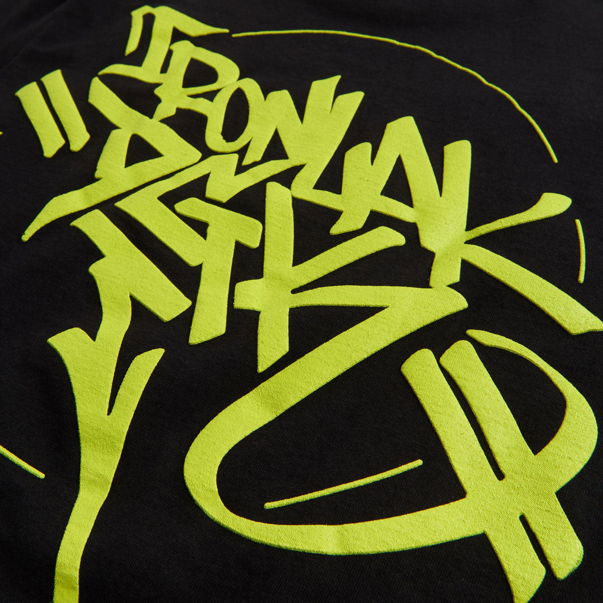 DGK x Ironlak Hands Off Puff Ink T-Shirt - Black image 3