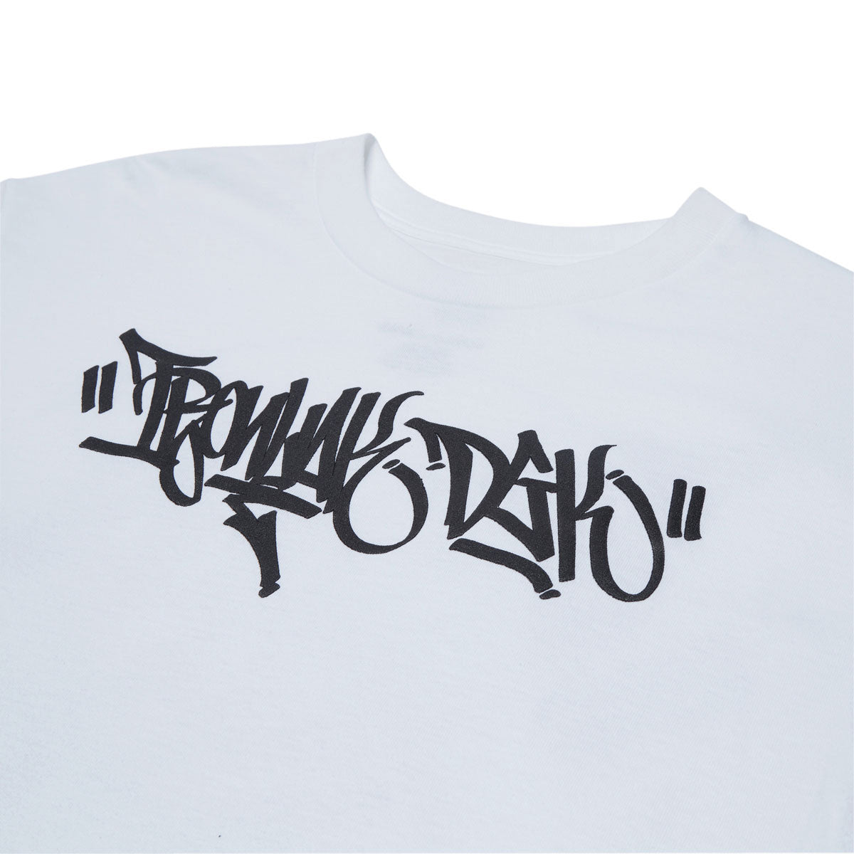 DGK x Ironlak Hands Off Puff Ink T-Shirt - White image 3