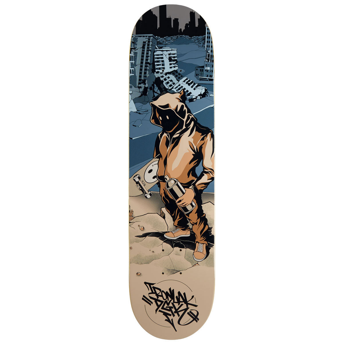 DGK x Ironlak Laquer Skateboard Deck - Multi - 8.00