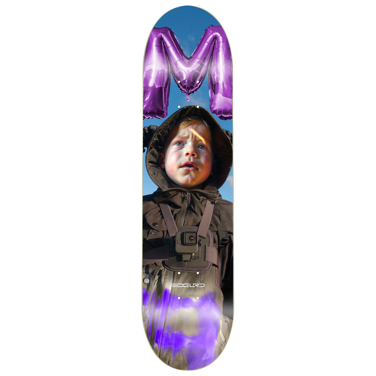 EDGLRD Baby Invasion Mike Arnold Skateboard Deck - 8.50
