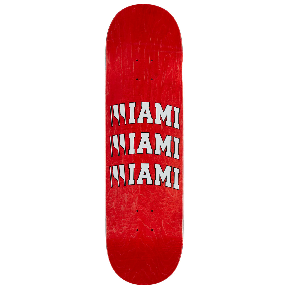 EDGLRD Miami Skateboard Deck - Red - 8.75