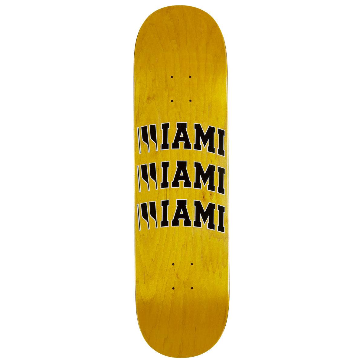 EDGLRD Miami Skateboard Deck - Yellow - 8.38