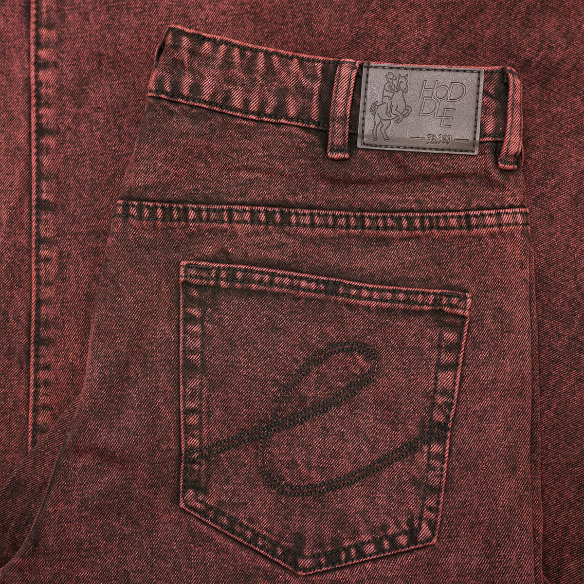 Hoddle Ranger Jeans - Red Overdye image 4
