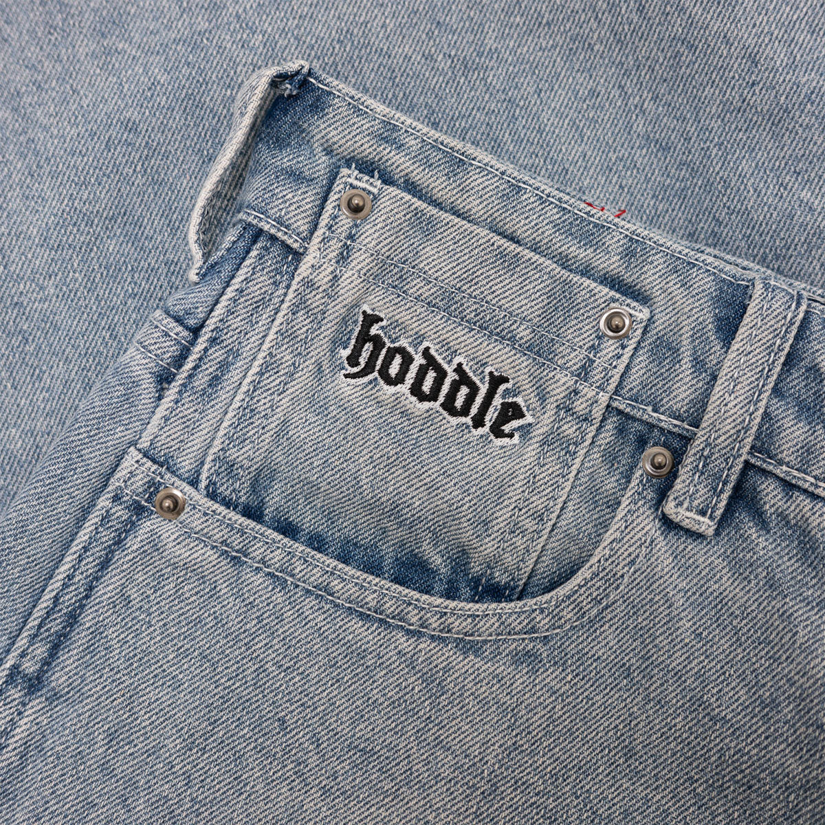 Hoddle Ranger Jeans - Light Wash Blue image 3