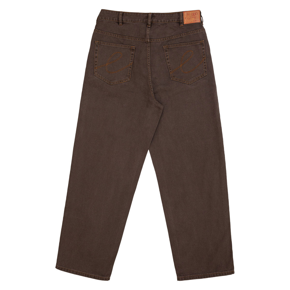 Hoddle Ranger Jeans - Brown Contrast Stitch image 2