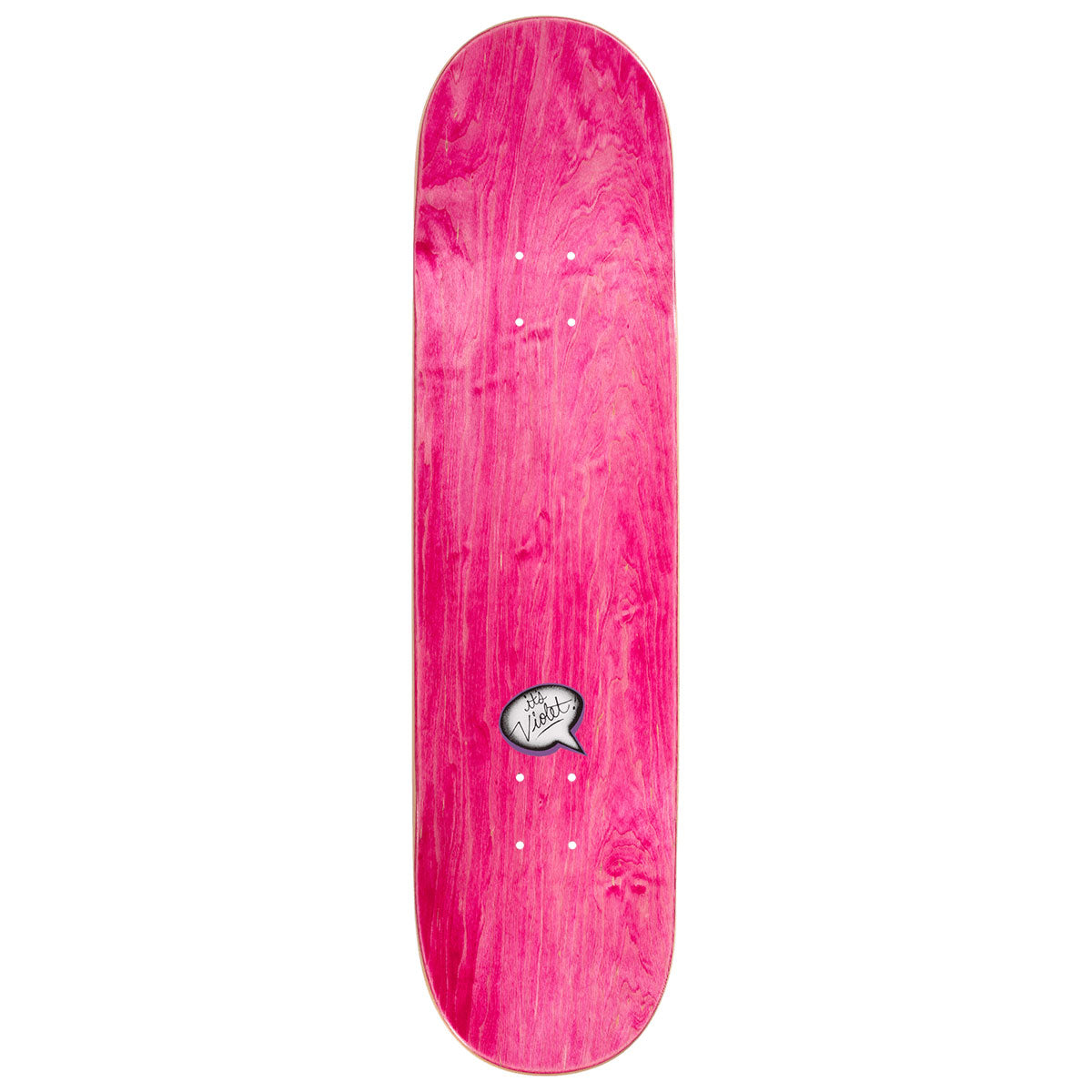 Violet U.S. Peace Skateboard Complete - White - 8.00