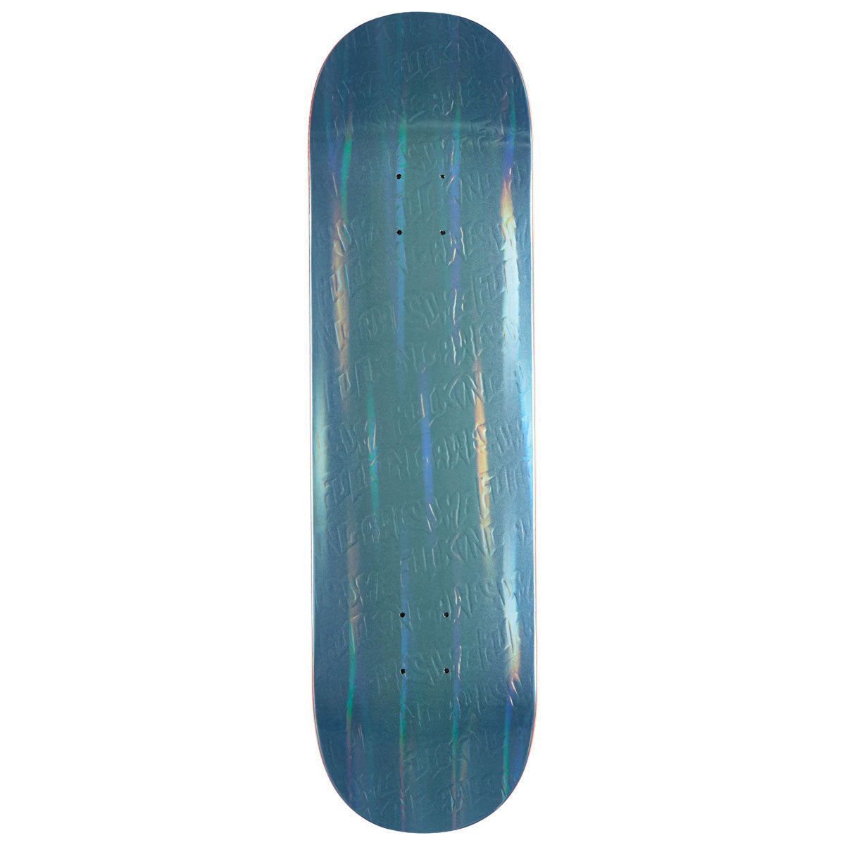 Fucking Awesome Embossed Color Board Skateboard Deck - Gamma Ray Blue - 8.25
