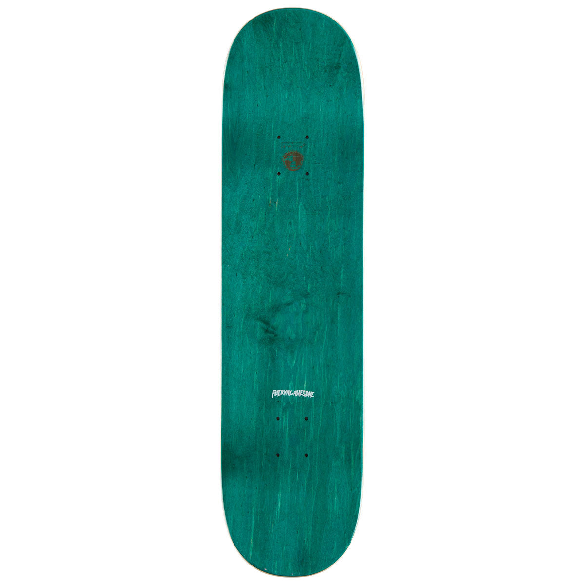 Fucking Awesome Embossed Color Board Skateboard Deck - Gamma Ray Blue - 8.25