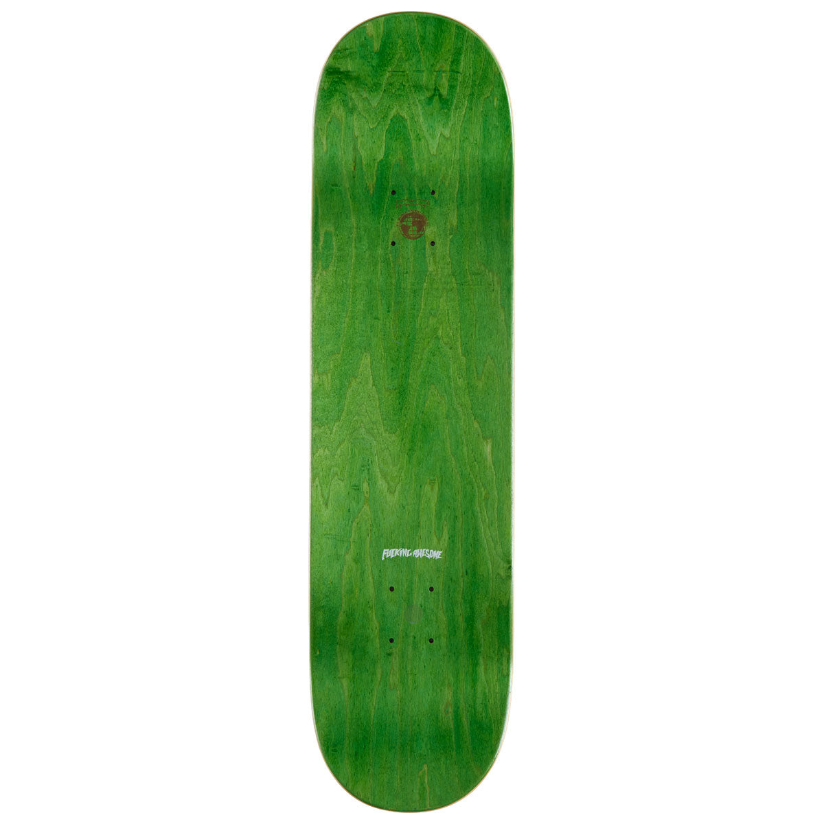 Fucking Awesome Embossed Color Board Skateboard Deck - Gamma Ray Blue - 8.38