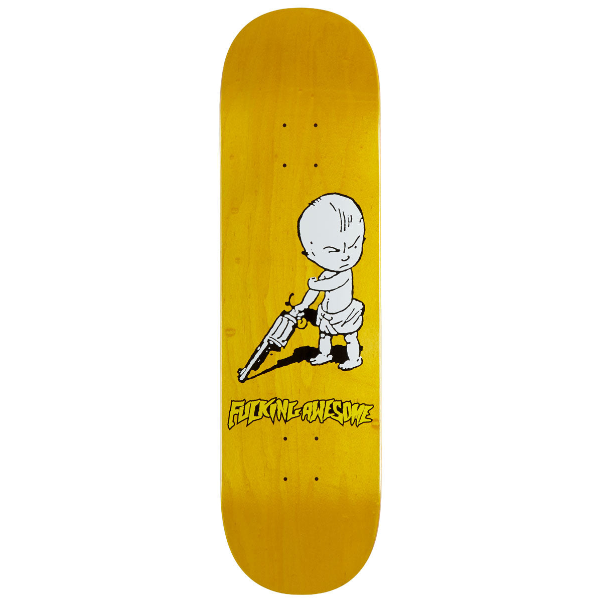 Fucking Awesome Gun Baby Skateboard Deck - 8.50