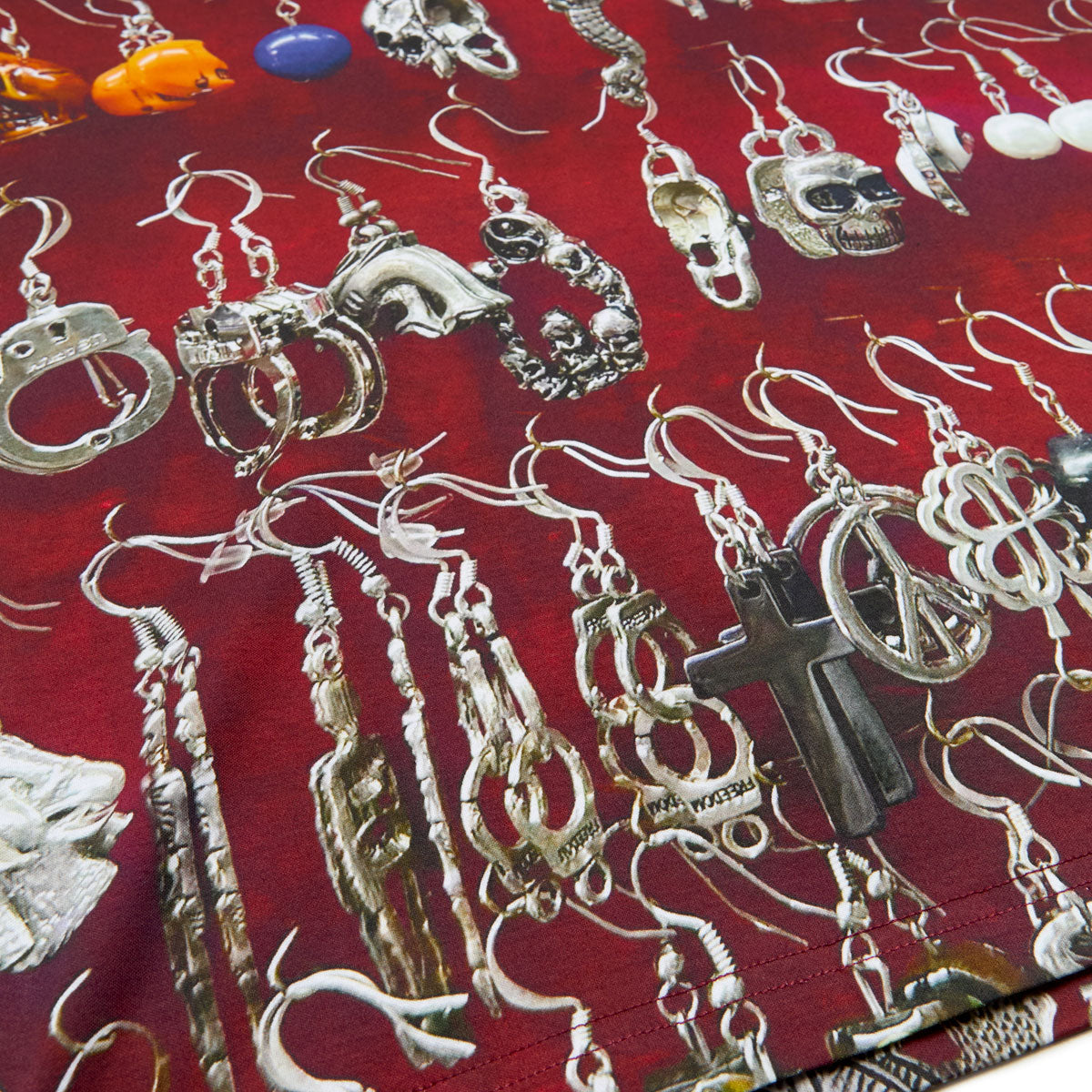 Violet Earings T-Shirt - Red image 4