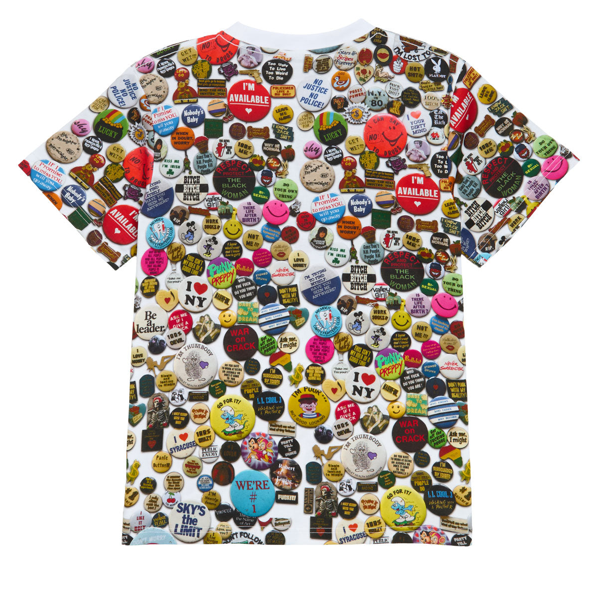 Violet Pins T-Shirt - White image 2