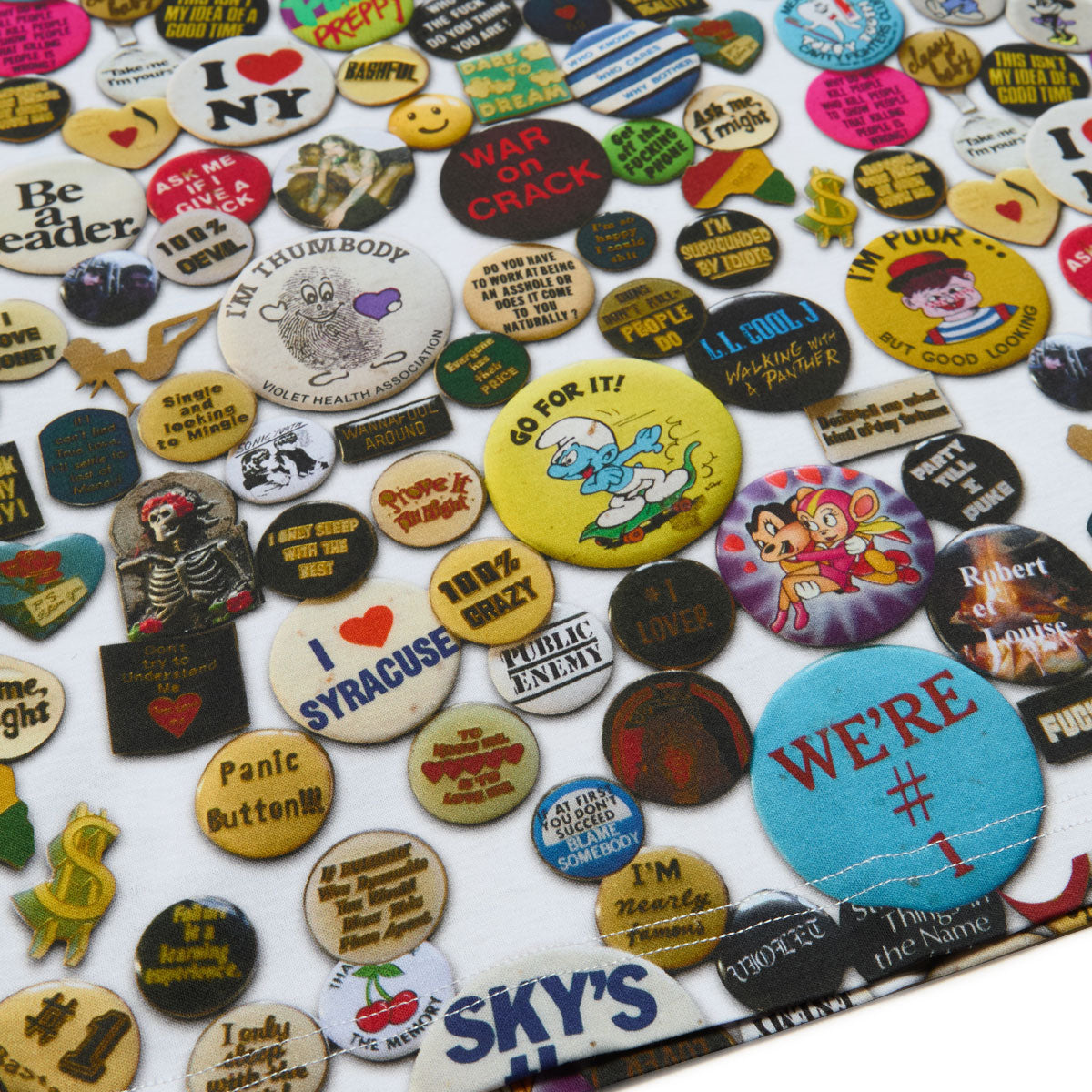 Violet Pins T-Shirt - White image 4