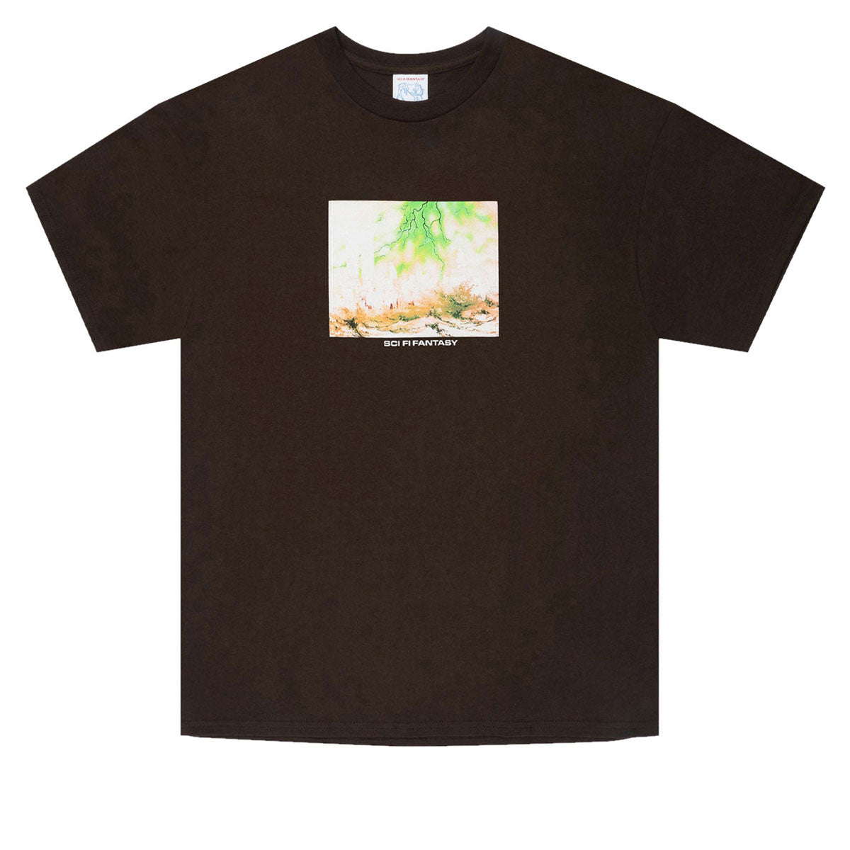 Sci-Fi Fantasy Apocalypse T-Shirt - Dark Chocolate image 1