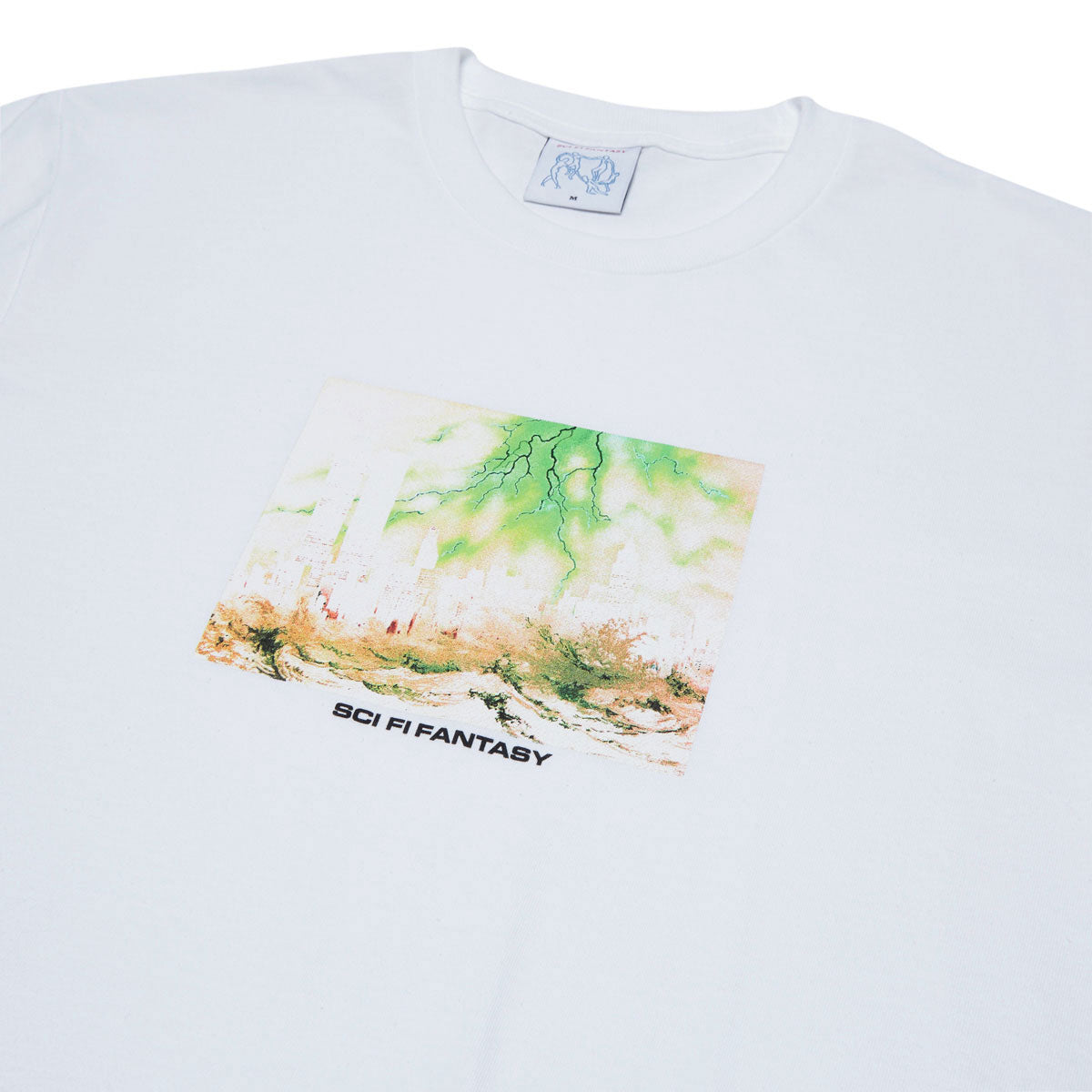 Sci-Fi Fantasy Apocalypse T-Shirt - White image 2