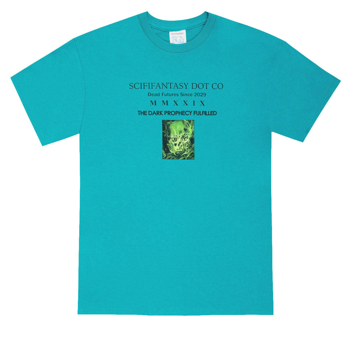 Sci-Fi Fantasy Dark Prophecy T-Shirt - Island Reef image 1