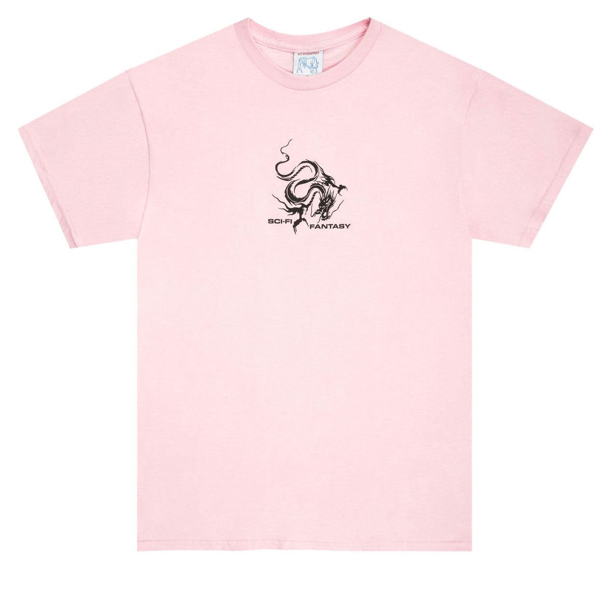 Sci-Fi Fantasy Dragon T-Shirt - Light Pink image 1