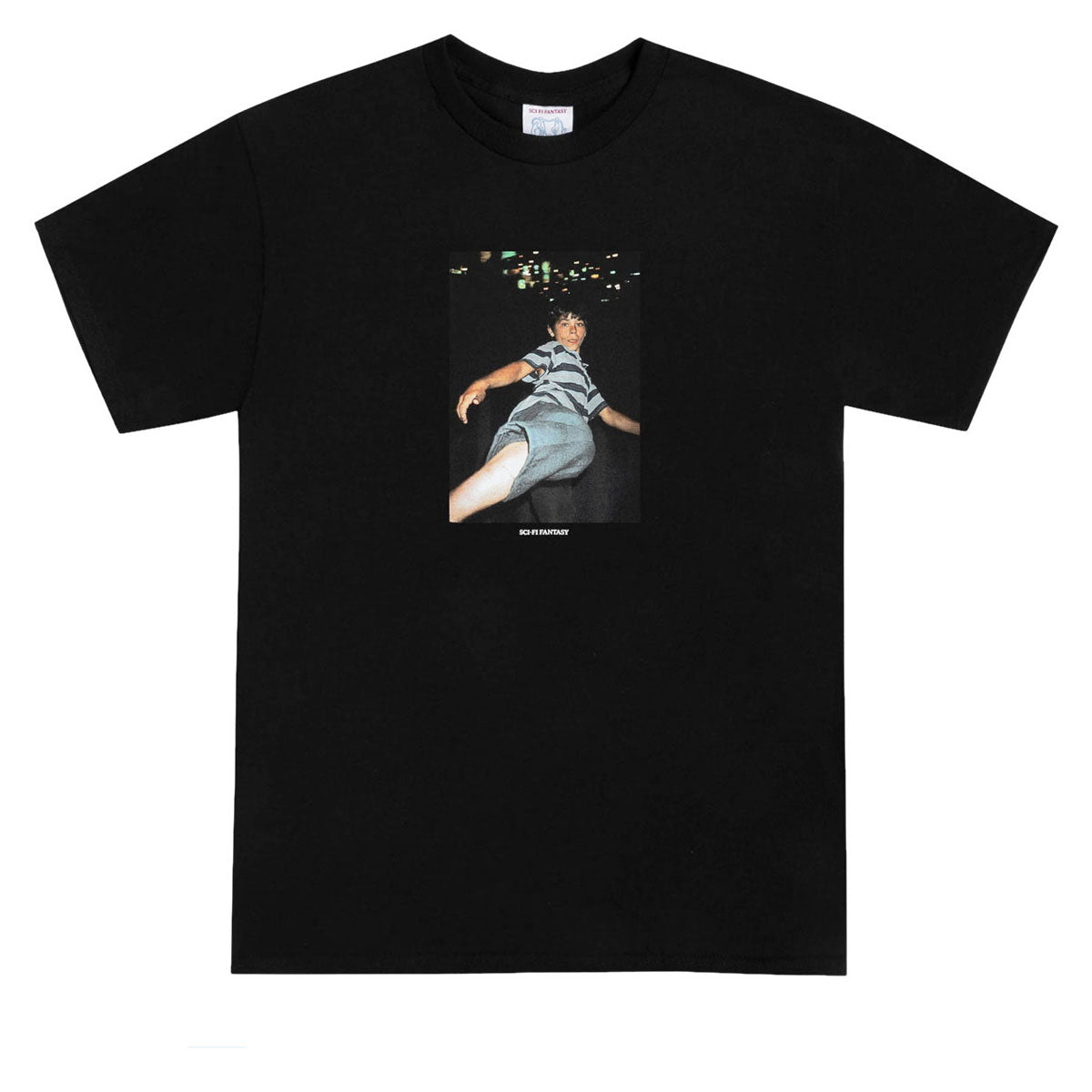 Sci-Fi Fantasy Jerry Photo T-Shirt - Black image 1