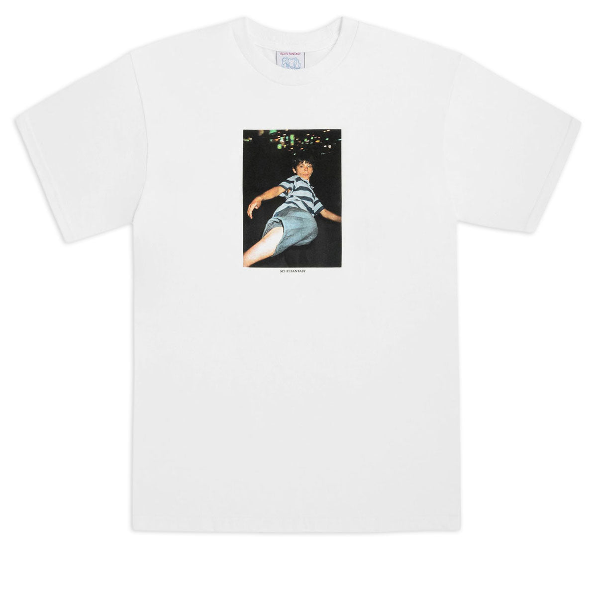 Sci-Fi Fantasy Jerry Photo T-Shirt - White image 1