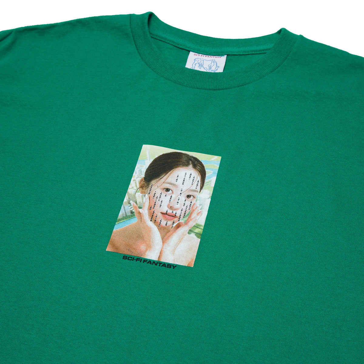 Sci-Fi Fantasy Pressure Points T-Shirt - Green image 2