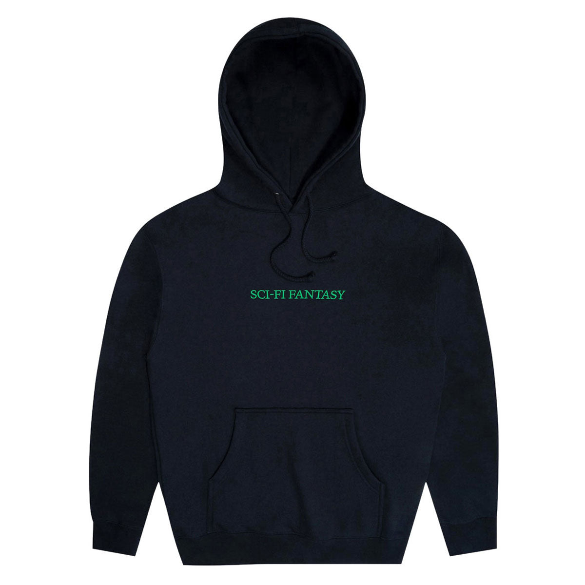Sci-Fi Fantasy Logo Fleece Hoodie - Navy image 1