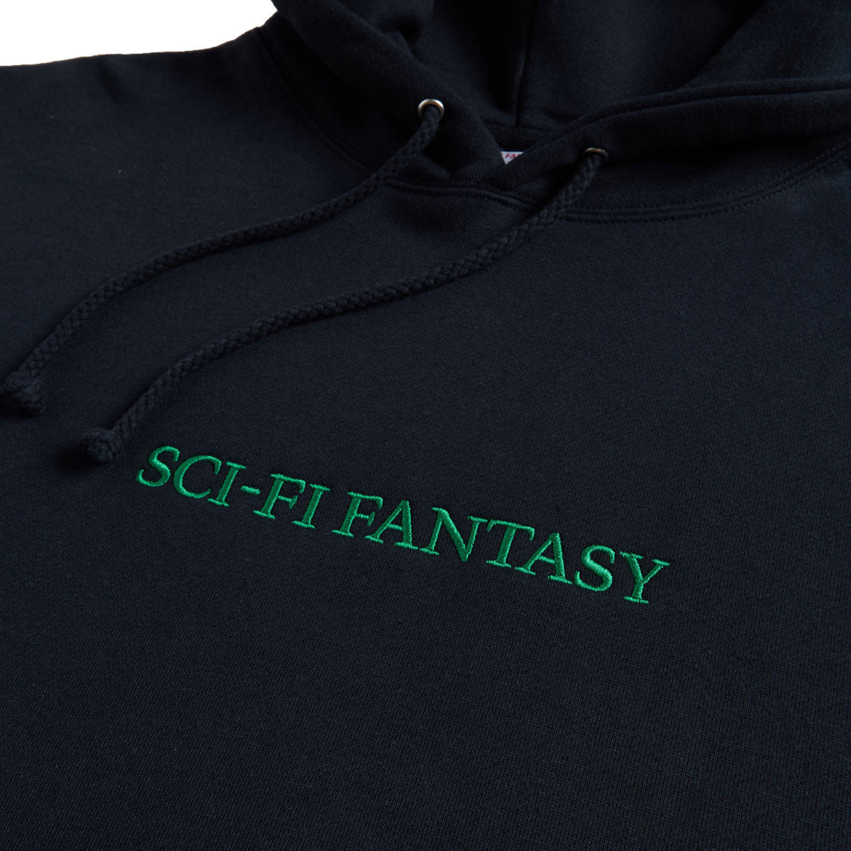 Sci-Fi Fantasy Logo Fleece Hoodie - Navy image 2