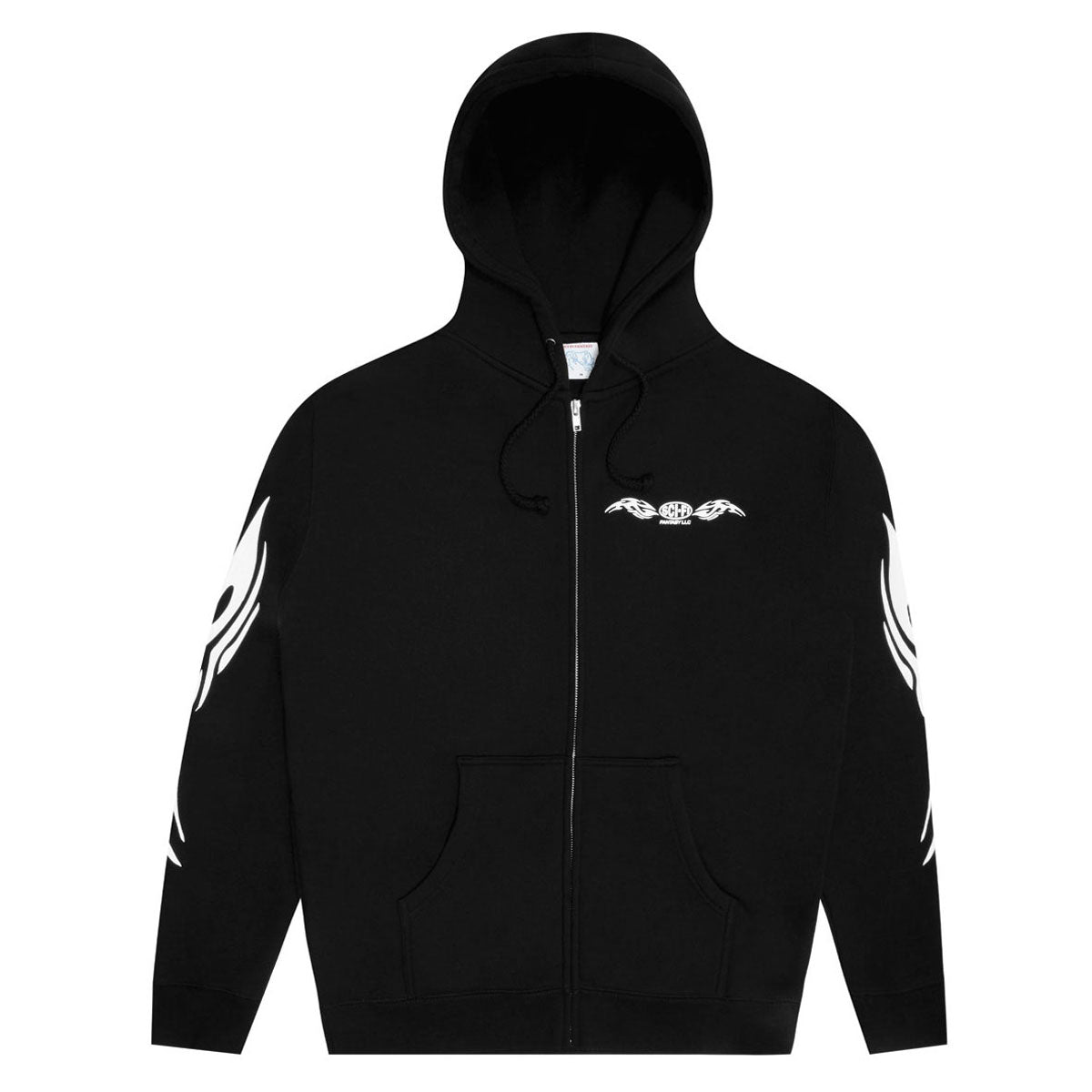 Sci-Fi Fantasy Origin Zip Hoodie - Black image 1