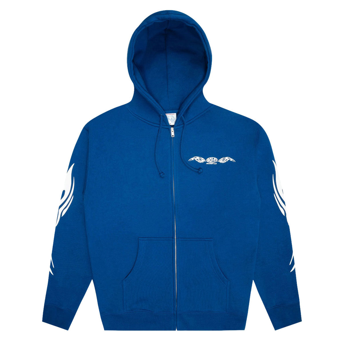 Sci-Fi Fantasy Origin Zip Hoodie - Royal image 1