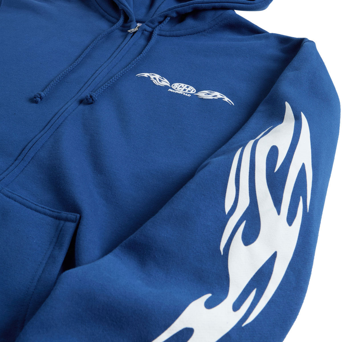 Sci-Fi Fantasy Origin Zip Hoodie - Royal image 2