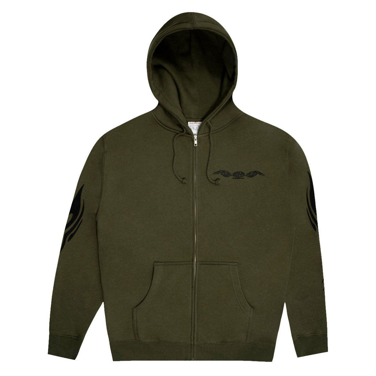 Sci-Fi Fantasy Origin Zip Hoodie - Sage image 1