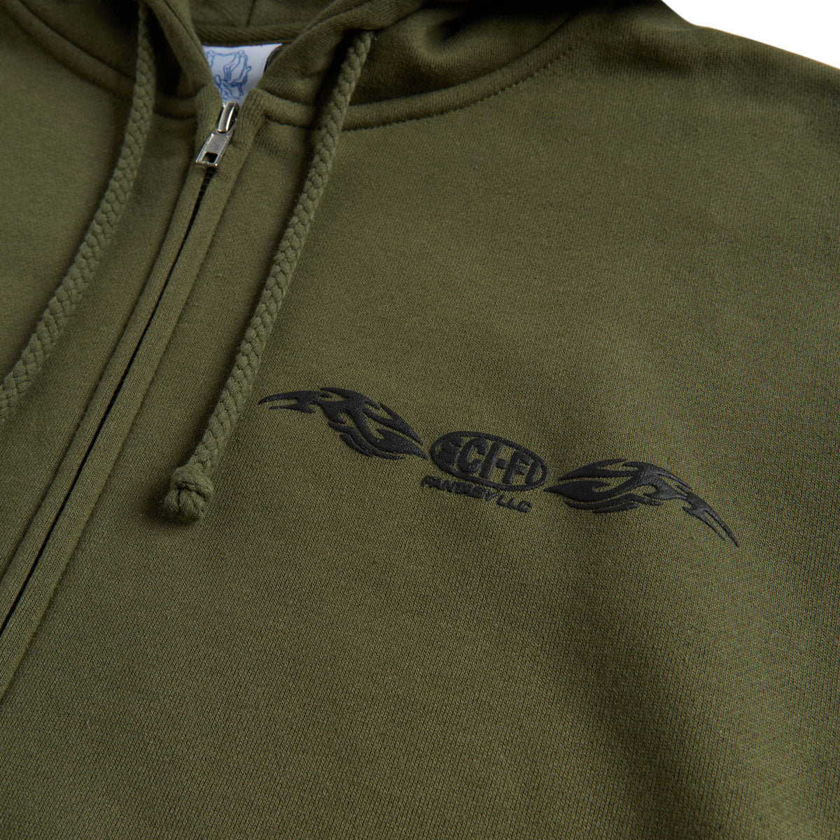 Sci-Fi Fantasy Origin Zip Hoodie - Sage image 3