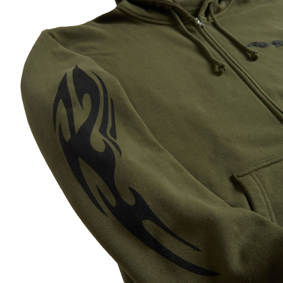 Sci-Fi Fantasy Origin Zip Hoodie - Sage image 4