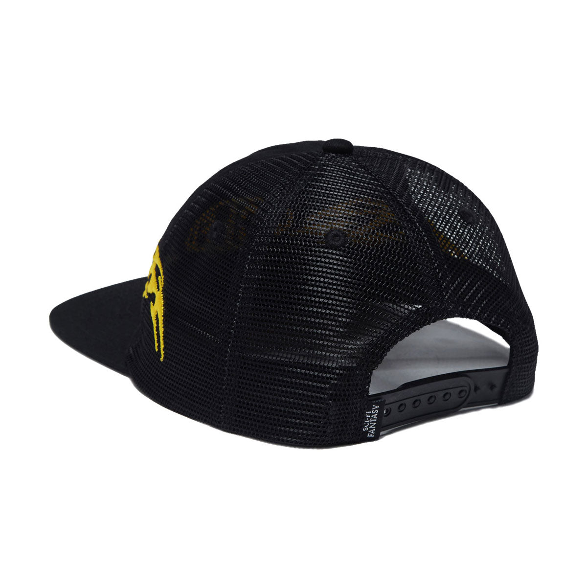 Sci-Fi Fantasy Origin Mesh Hat - Black image 2