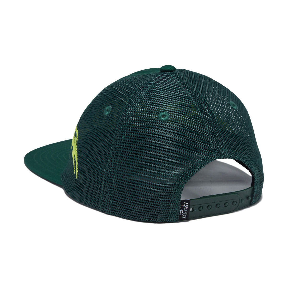 Sci-Fi Fantasy Origin Mesh Hat - Green image 2
