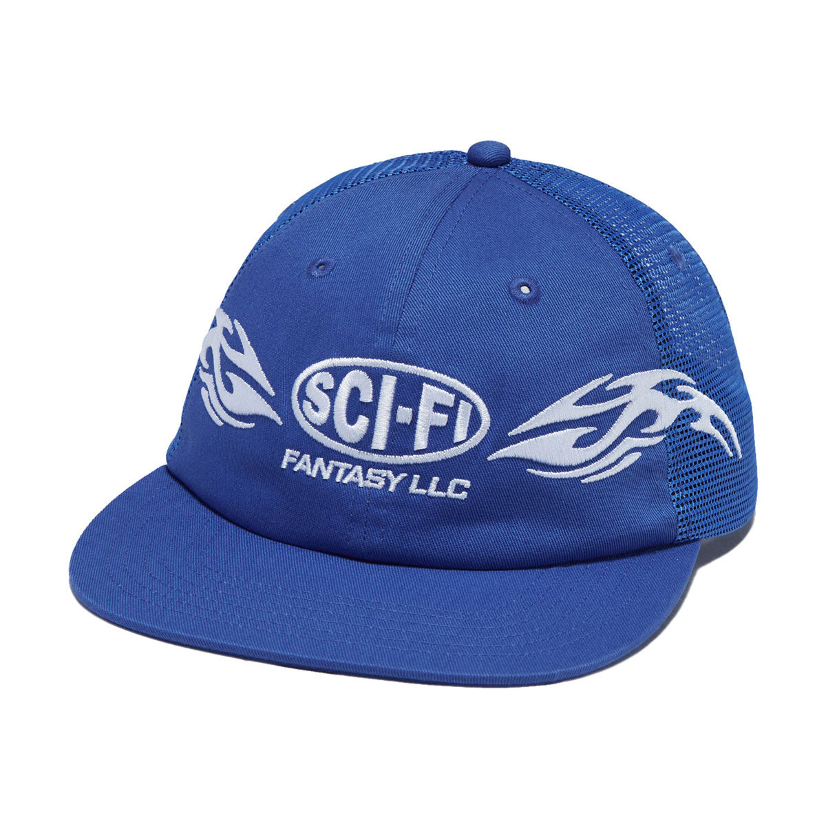 Sci-Fi Fantasy Origin Mesh Hat - Royal image 1
