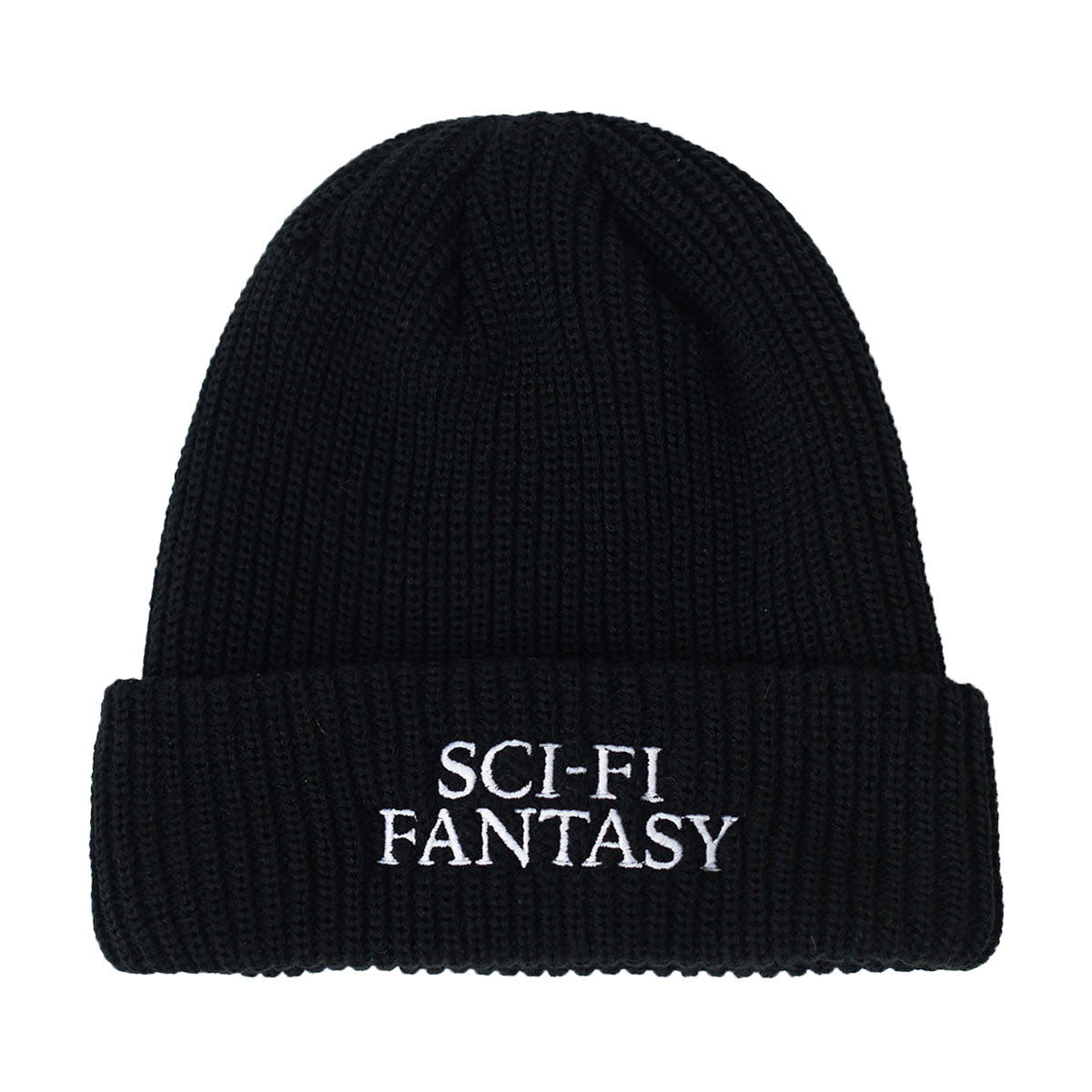 Sci-Fi Fantasy Logo Beanie - Black image 1