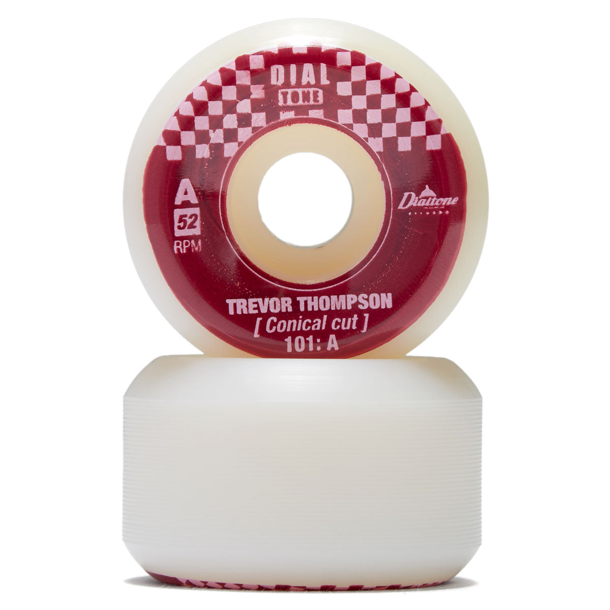 Dial Tone Thompson Capitol 101a Conical Skateboard Wheels - 52mm image 2