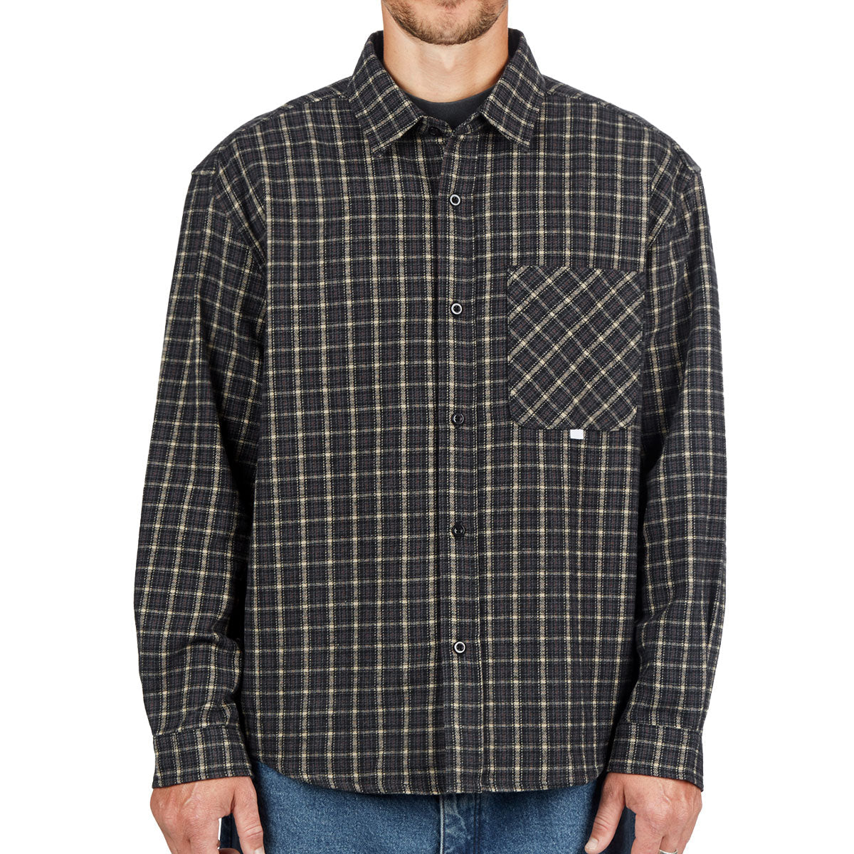 CCS Dial Up Flannel Shirt - Dark Navy image 3