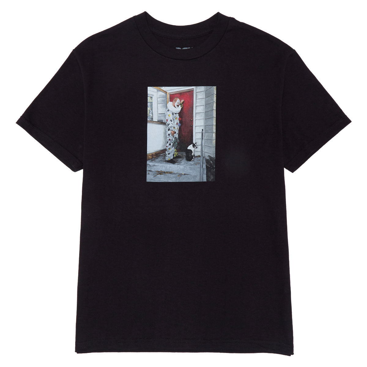 DGK x Godfitti No Love For The Clown T-Shirt - Black image 1