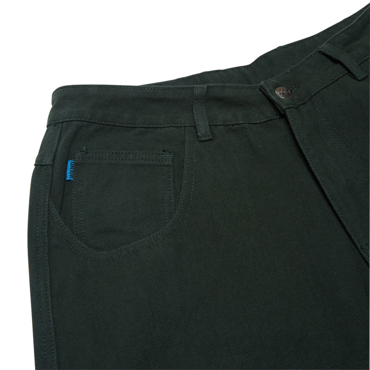WKND Tubes Jeans - Dark Green Canvas image 3