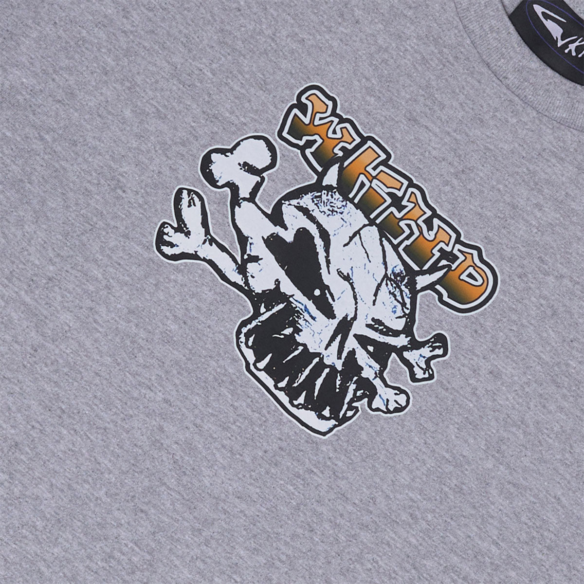 WKND Skull T-Shirt - Overcast Grey image 2