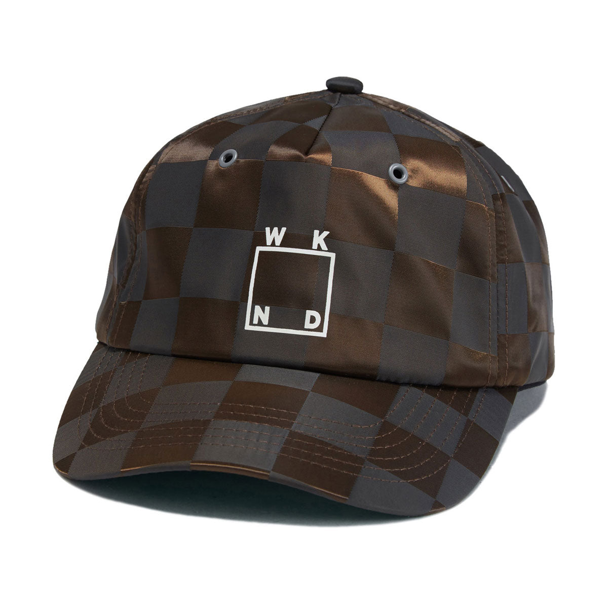 WKND Techie Hat - Brown Check image 1