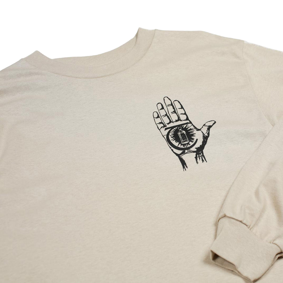 Theories Rasputin Long Sleeve T-Shirt - Sand image 3