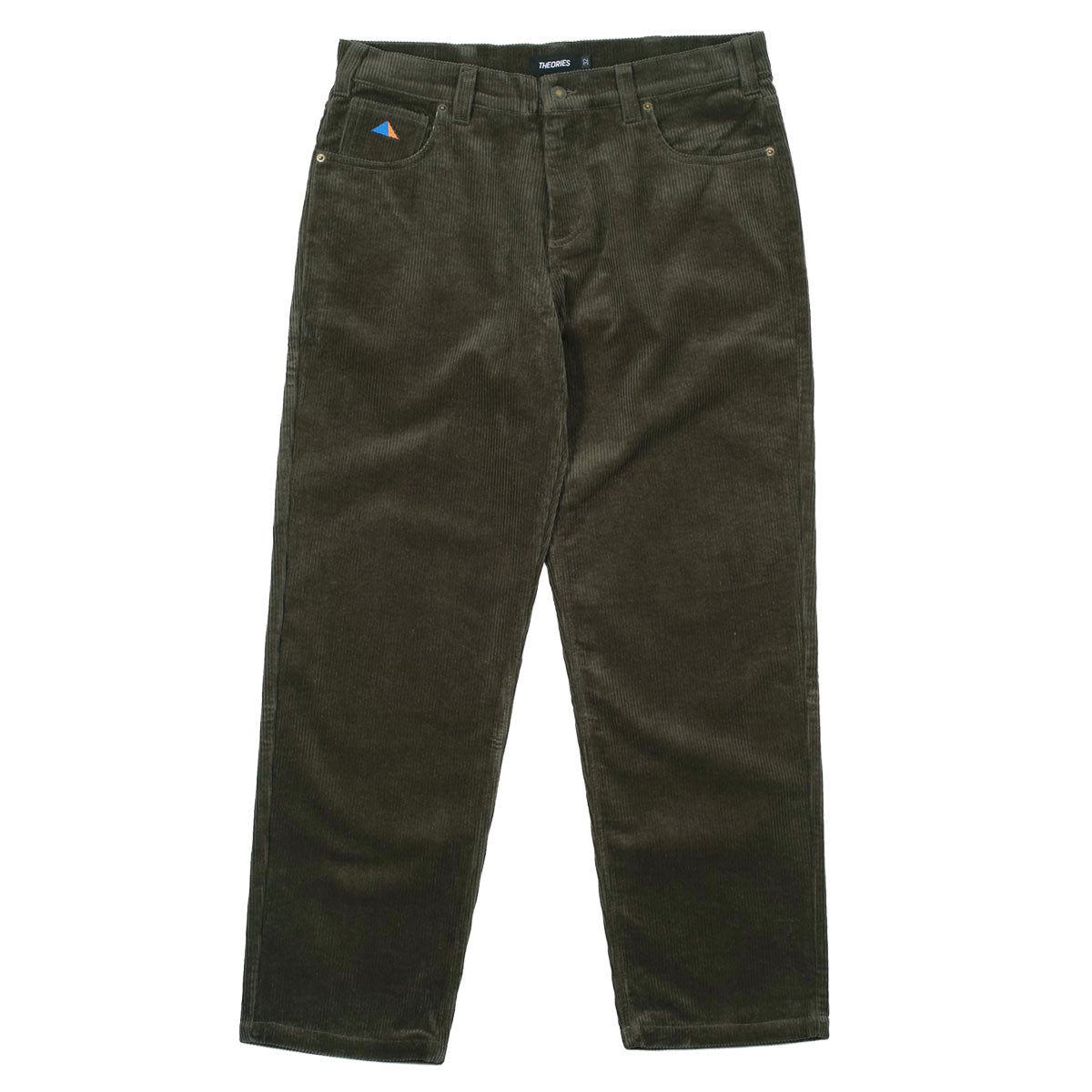 Theories Pavillion Wide Wale Corduroy Pants - Moss image 1