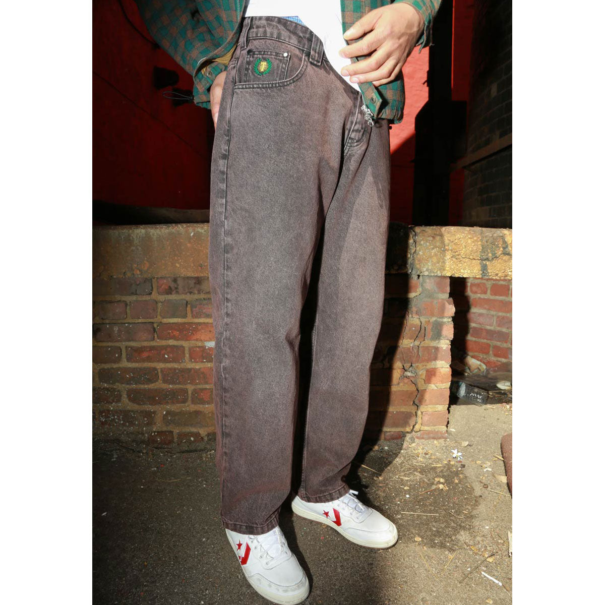 Theories Plaza Jeans - Copper Wash image 2