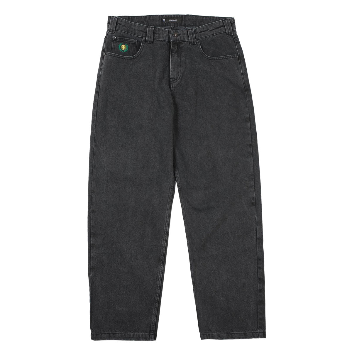 Theories Plaza Jeans - Washed Black image 1