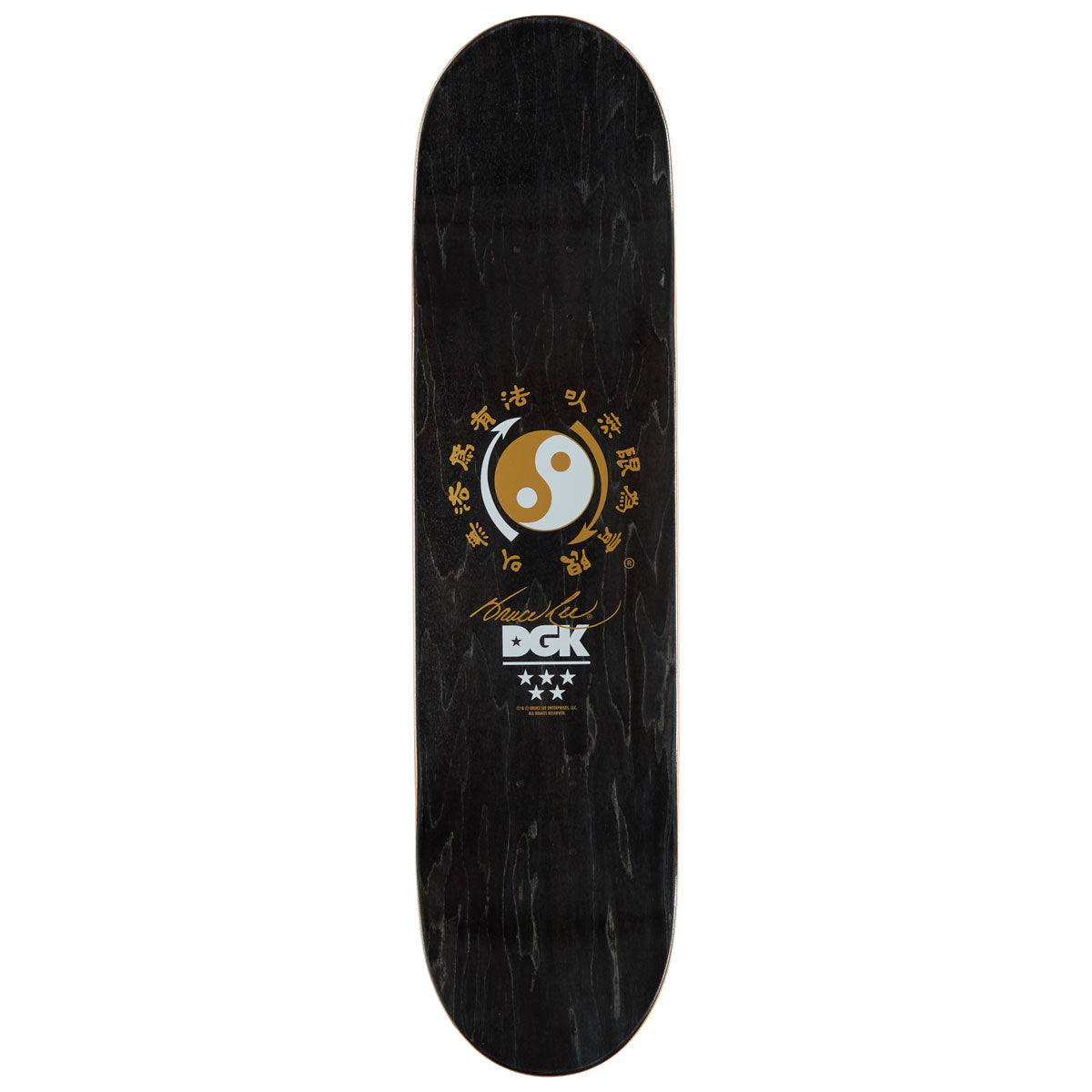 DGK x Bruce Lee Fury Skateboard Complete - Yellow - 8.10