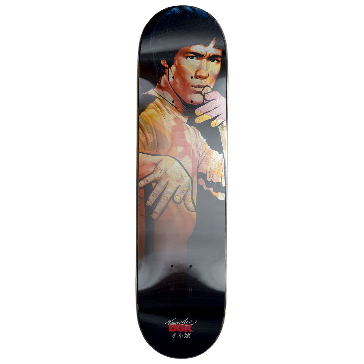 DGK x Bruce Lee Dragon Lenticular Skateboard Deck - 8.25