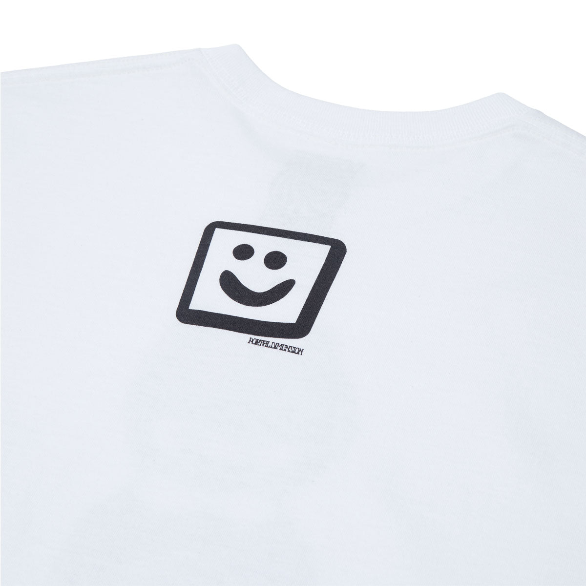 Portal Dimension Cat Clock T-Shirt - White image 3